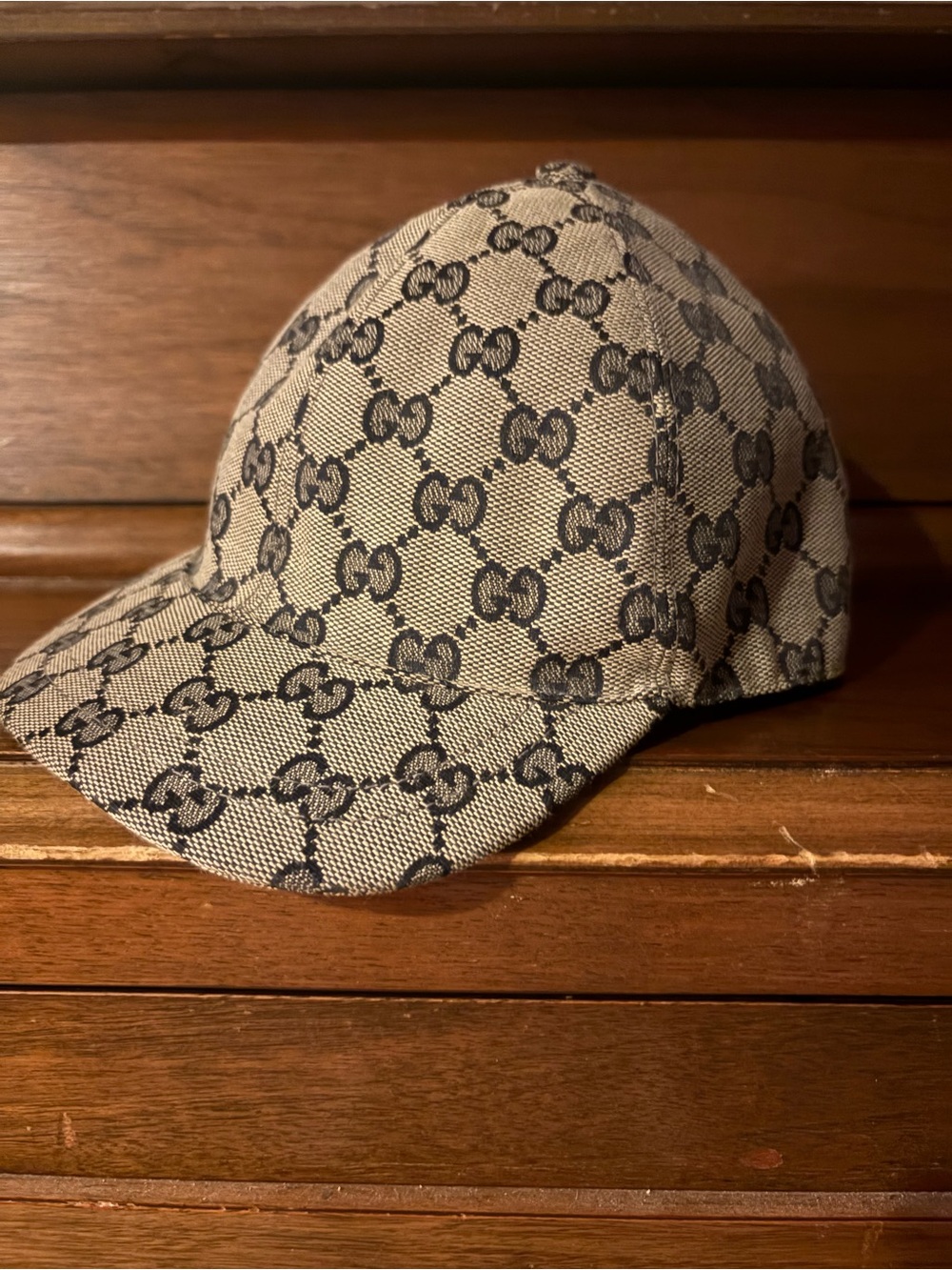 Children's Original Gucci canvas baseball hat
